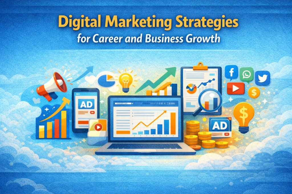 Digital marketing strategies for career and business growth